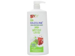 HAZELINE Sữa Tắm Sạch Mụn Rạng Ngời Matcha Lựu Đỏ(Xanh)