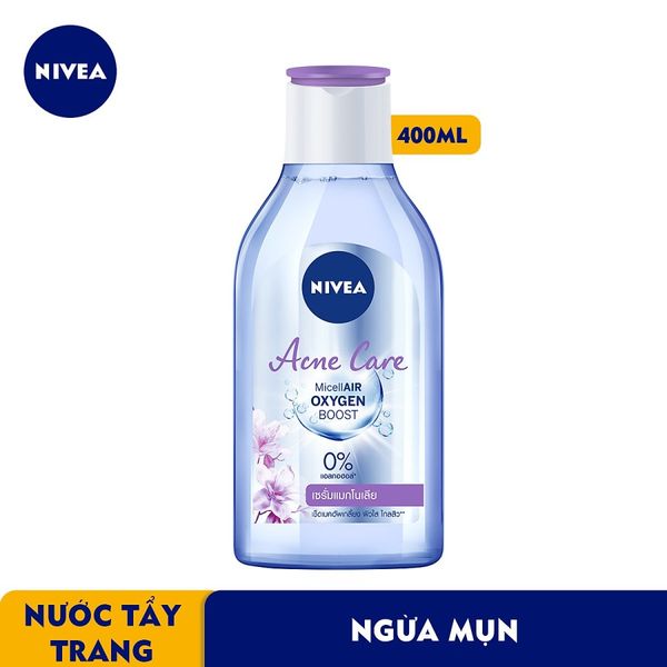 Nước Tẩy Trang NIVEA Acne Care Ngừa Mụn Sạch Sâu 400 ml - 80116