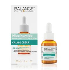 SERUM DƯỠNG DA BALANCE ACTIVE FORMULA NIACINAMIDE BLEMISH RECOVERY 30ML