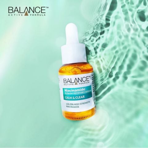 SERUM DƯỠNG DA BALANCE ACTIVE FORMULA NIACINAMIDE BLEMISH RECOVERY 30ML