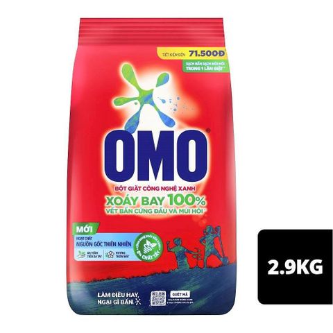 OMO Bột giặt máy giặt cửa trên