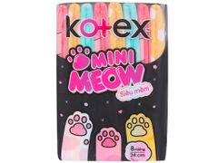 Băng Vệ Sinh Kotex Mini Meow Siêu mềm SMC 8 miếng