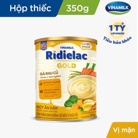 Bột Ăn Dặm Ridielac Gold gà rau củ HT 350g