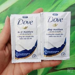 DOVE Sữa Tắm Dưỡng Ẩm Chuyên Sâu (Xanh Đậm) 12x6g