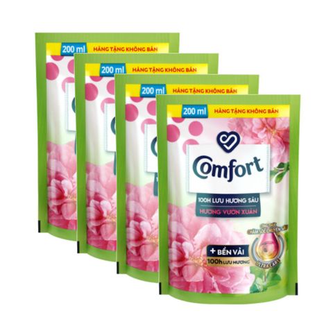 COMFORT Chăm Sóc Chuyên Sâu 100H Lưu Hương Sâu  Hương Vườn Xuân