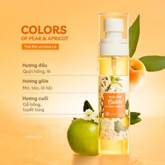 Body mist Colors of Pear & Apricot
