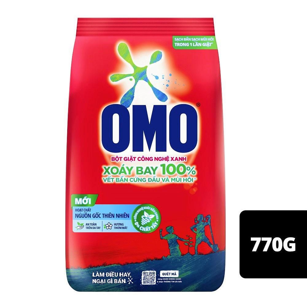 OMO Bột giặt đỏ