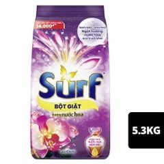 SURF Bột Giặt Hương Nước Hoa Quyến Rũ 5.3kg