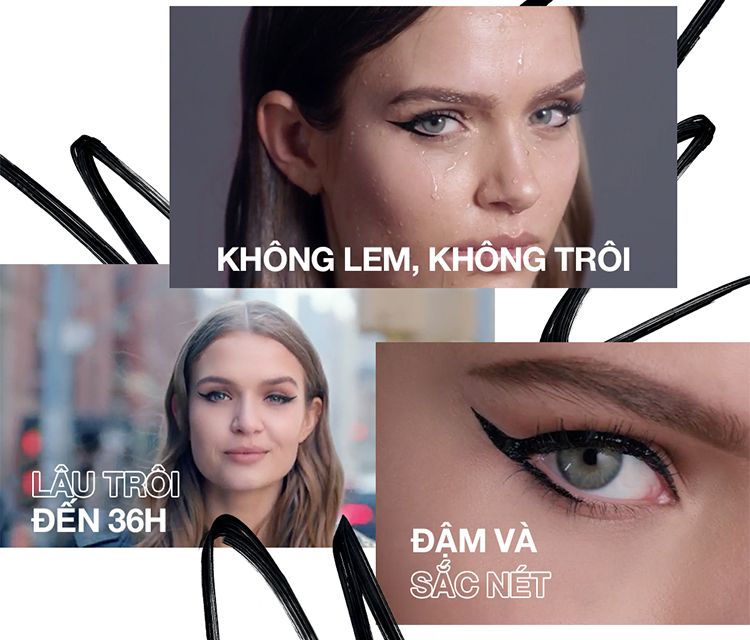 Bút Kẻ Mắt Nước Maybelline Lâu Trôi 36H Line Tattoo High Impact Liner - Intense Black 1g