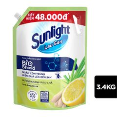 SUNLIGHT Nước lau sàn BIOSHIELD Hương Chanh Yuzu & Sả