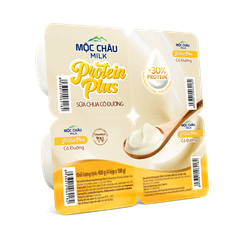 Sữa chua có đường Mộc Châu Milk Protein Plus 100g