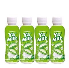 Sữa Chua Uống Tiệt Trùng Nha đam Vinamilk Yomilk chai PET 150ml