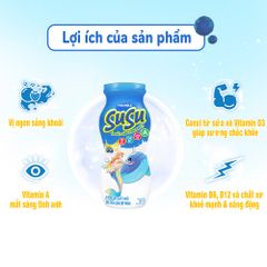 Sữa Chua Uống Tiệt Trùng hương việt quất chuối Vinamilk Susu chai 80ml