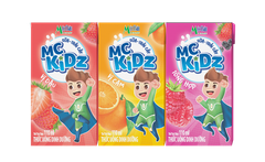 Mộc Châu Kidz Sữa - Trái cây vị Dâu 80ml