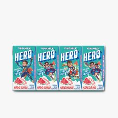 Thức Uống Sữa Trái Cây hương dưa hấu Vinamilk Hero 110ml