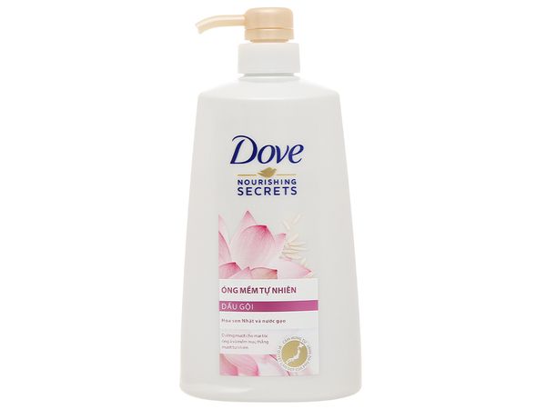 DOVE dầu gội óng mềm tự nhiên 640g
