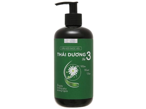 Dầu gội Thái dương 3 xanh 500ml