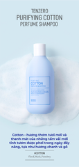 Dầu Gội chống gàu giảm nấmTenzero Purifying Cotton Perfume (300ml)