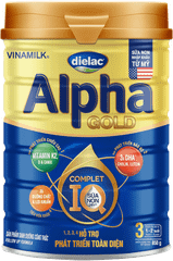 Sữa Bột Dielac Alpha Gold IQ 3 HT 850g (Sữa Non)