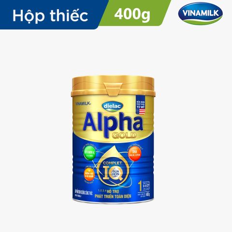 Sữa Bột Dielac Alpha Gold IQ 1 HT 400g (Sữa Non)