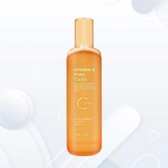 Nước hoa hồng cân bằng da dưỡng trắng mờ thâm sạm hiệu quả Lebelage Vitamin C Pure Toner 120ml