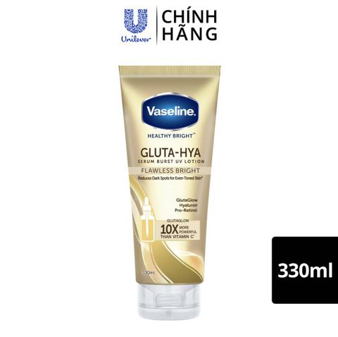 VASELINE Sữa Dưỡng Thể Gluta-Hya Bảo Vệ Và Dưỡng Sáng Da 330ml