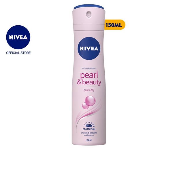 Xịt Ngăn Mùi NIVEA Pearl & Beauty Dưỡng Sáng Da Ngọc Trai (150 ml) - 83731