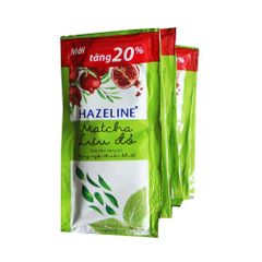 HAZELINE Sữa Tắm Sạch Mụn Rạng Ngời Matcha Lựu Đỏ(Xanh)