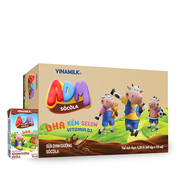 SDD socola Vinamilk ADM 110ml