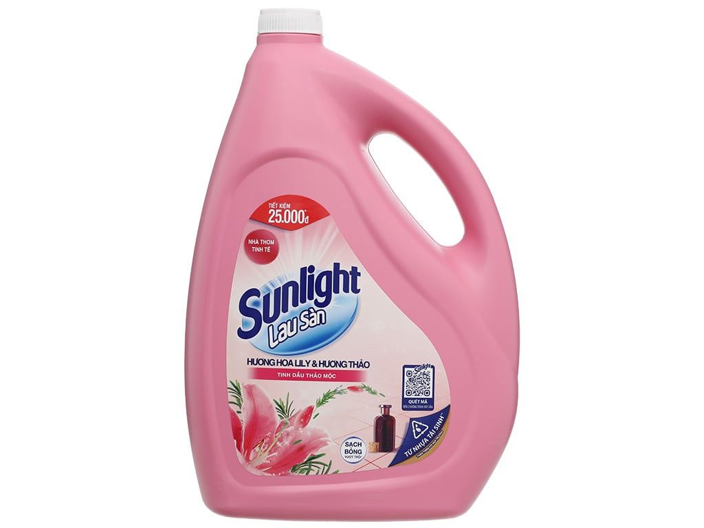 SUNLIGHT Nước lau sàn Tinh Dầu Thảo Mộc Hương Hương Thảo