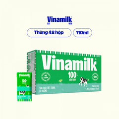 Sữa Tươi Tiệt Trùng có đường Vinamilk 110ml