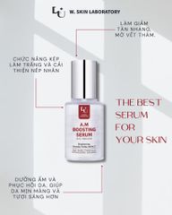 Huyết thanh tăng cường giảm nám, sạm A.M (Anti-Melasma) Boosting Serum (30ml) da tươi trẻ, trắng sáng chuẩn Hàn