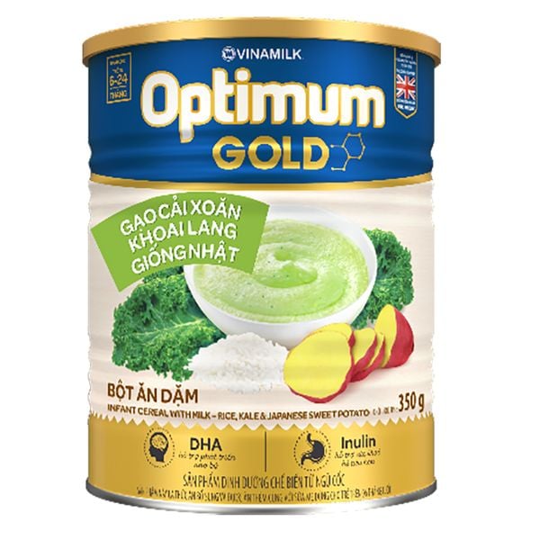 Bột AD Optimum Gold Gạo Cải Xoăn Khoai Lang Giống Nhật HT 350g