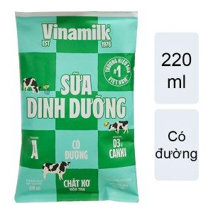 Sữa Dinh Dưỡng có đường Vinamilk F220ml