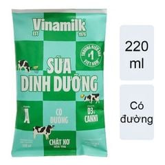 Sữa Dinh Dưỡng có đường Vinamilk F220ml