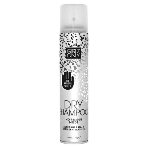 Dầu Gội Khô Girlz Only Dry Shampoo No Residue Nude 200ml