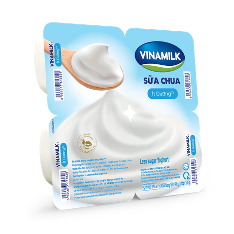 Sữa Chua Ăn Vinamilk ít đường 100g