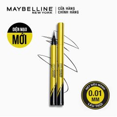 Bút Kẻ Mắt Nước Maybelline New York Hyper Sharp Extreme Liner 0.4g #BK-1 Ultra Black Đen sắc sảo