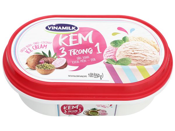 Kem dâu VNM 1L (4H/T)