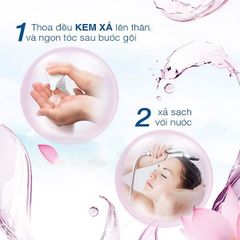 DOVE kem xả óng mềm tự nhiên 610g