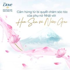 DOVE kem xả óng mềm tự nhiên 610g