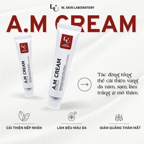 Kem trị nám hiệu quả sau 4 tuần - A.M (Anti-Melasma) CREAM (50ml)