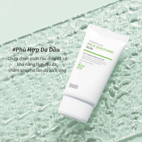 Kem chống nắng dịu da, nâng tông tự nhiên Tenzero Sun SPF 50+PA++++ 50g
