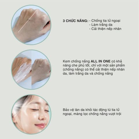 Kem Chống Nắng Dưỡng Ẩm Da Tenzero Hyaluronic Acid Moisturizing Sun - SPF 50+ PA++++ 50g