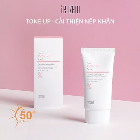 Kem Chống Nắng Nâng Tông Dưỡng Da Tenzero Daily Tone-Up Sun 50g