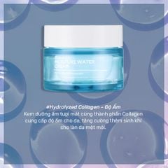 Kem Dưỡng Ẩm, Sáng Da, Chống Lão Hóa Cấp Nước Collagen Tenzero Collagen Moisture Water Cream 50g