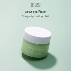 Kem Dưỡng Ẩm Chống Lão Hóa, Giảm Nếp Nhăn Tenzero Clear Fit Heartleaf Cream 50g
