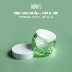 Kem Dưỡng Ẩm Làm Dịu Da, Phục Hồi Da Chiết Xuất Rau Má Tenzero Cica Relief Water Cream 50g