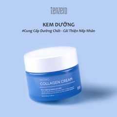 Kem Dưỡng Cấp Ẩm, Làm Dịu Da, Chống Lão Hóa Tenzero Hydrolyzed Collagen Cream 50g
