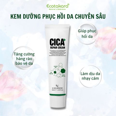 Kem dưỡng phục hồi da bị hư tổn và mệt mỏi - CICA PLUS REPAIR CREAM (50ml)